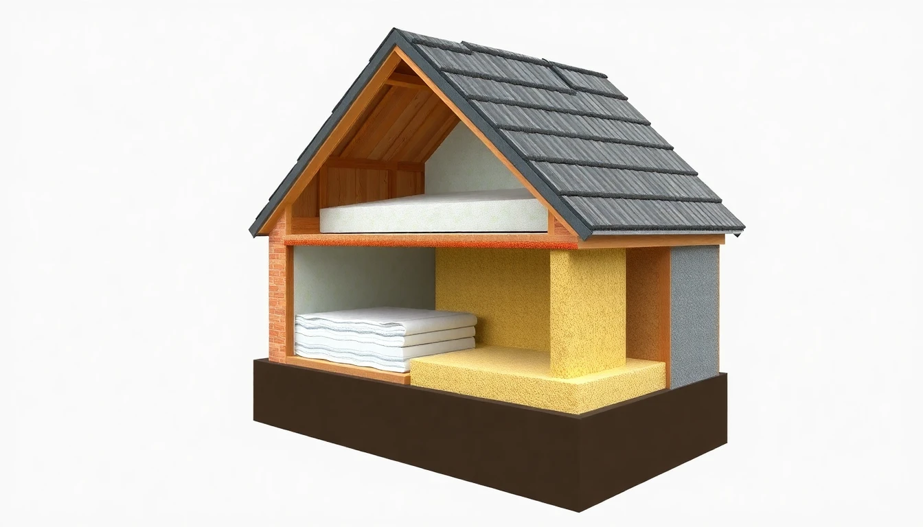 Isolatiewerkzaamheden aan een woning