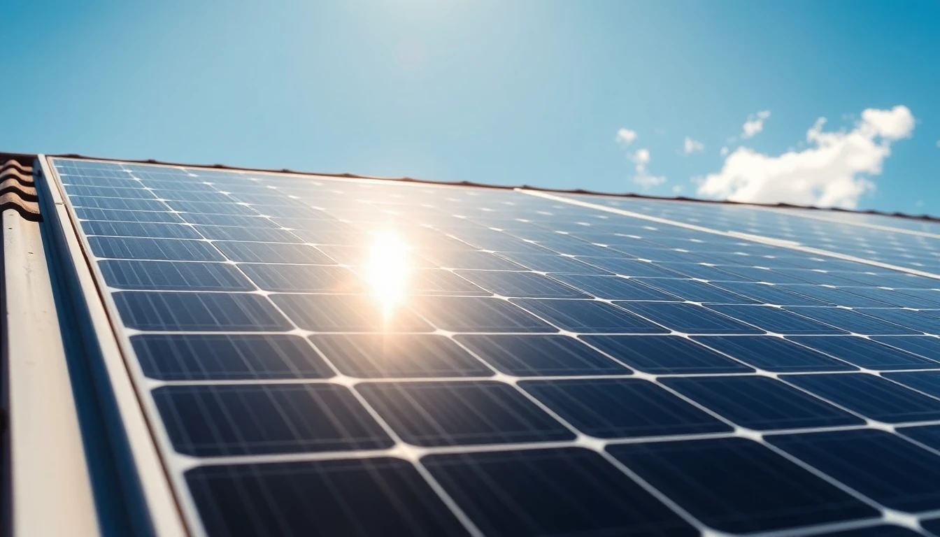 Zonnepanelen op dak Nederlandse woning